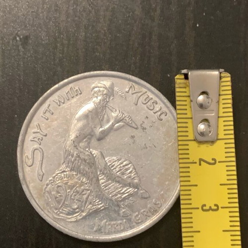 Coin used, indication as shown