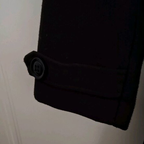 Women's black coat like new, size M-L
