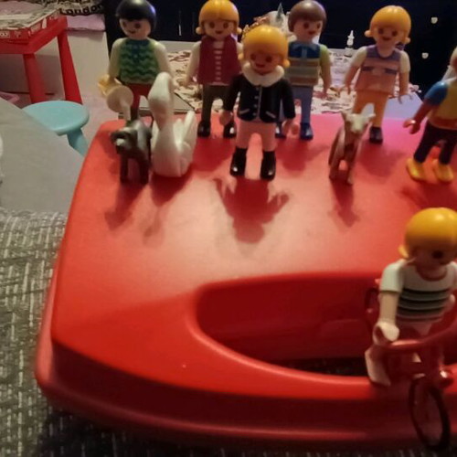Playmobil set of 2 with original box, like new