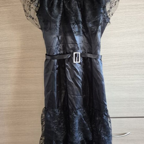 Wednesday Addams "Wednesday in Prom" Kids Costume Fun Fashion new