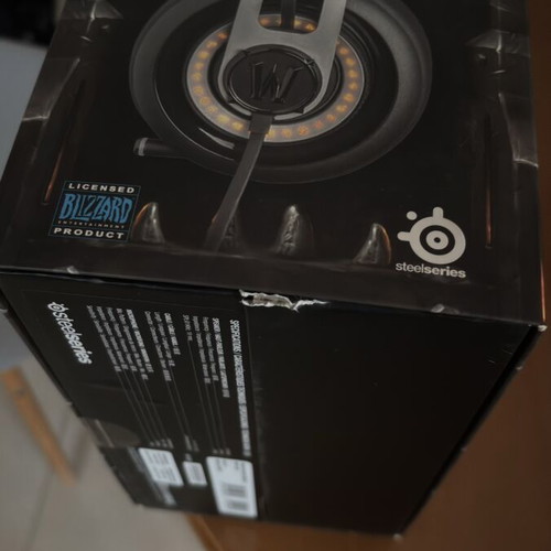 SteelSeries Siberia Elite Warcraft Edition headset new, wired