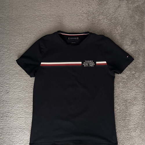 Tommy Hilfiger crew-neck t-shirt, size M, blue