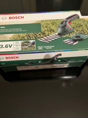 Bosch EasyShear 3.6V Li Battery Hedge Trimmer new