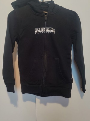 Napapijri sweatshirt like new, size 128 cm, black
