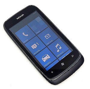 Nokia Lumia 610 Κινητό Τηλέφωνο Μαύρο 8GB (Unlocked) 5MP 3G Microsoft Smartphone