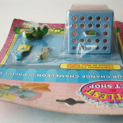 Littlest Petshop Colour Change Chameleon Cactus Cove Kenner new, sealed