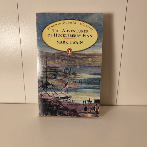 'The Adventures of Huckleberry Finn' by Mark Twain used, softcover, English