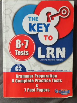 The Key to LRN English Learning Book used