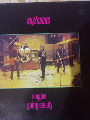 Singles Going Steady by Buzzcocks LP like new, 1979 punk rock