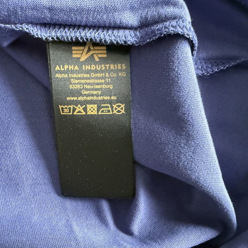 Alpha Industries Small Logo Basic T-Shirt new, sizes M/L/XL/2XL