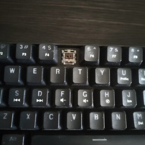 Savio Blackout RGB Gaming Keyboard Brown Switches like new