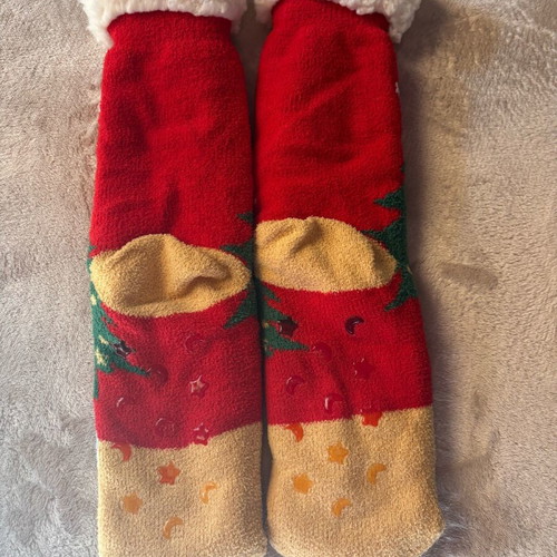 Christmas socks 2 pairs with lining, size 36-42, new