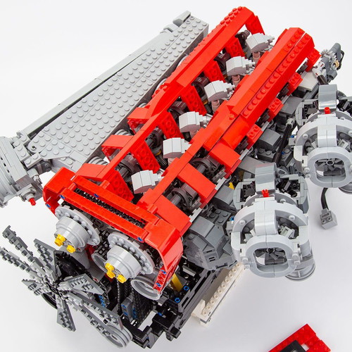3D Cylinder Engine Model Like New