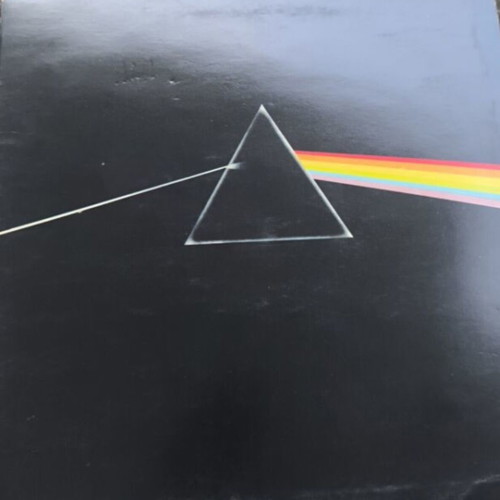 Pink Floyd Dark Side of the Moon βινύλιο LP άλμπουμ πρωτότυπη ελληνική έκδοση 1973 μεταχειρισμένο