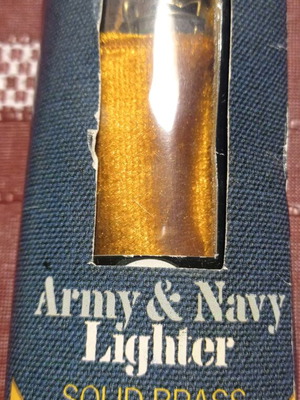 Solid brass 1st Panig replica lighter new
