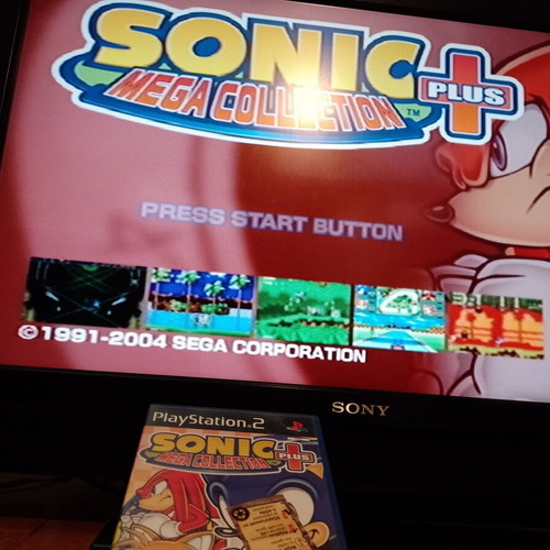 Sonic Mega Collection PlayStation 2 used, complete in good condition