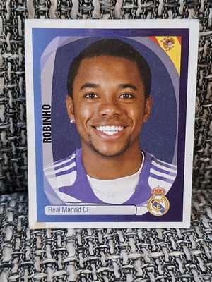 Panini Sticker UEFA Champions League 2007-2008 Robinho used