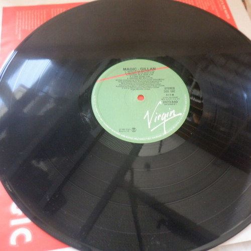 Gillan Magic LP vinyl like new, rare Greek pressing