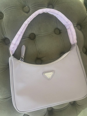 Prada Re Edition bag, purple