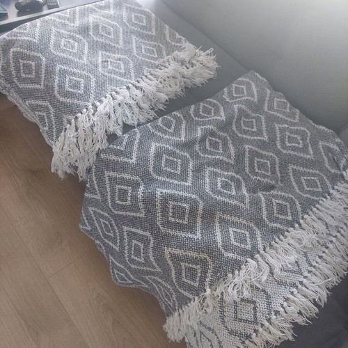 Throws like new, set of 2, single and double sizes 120x160cm and 170x210cm
