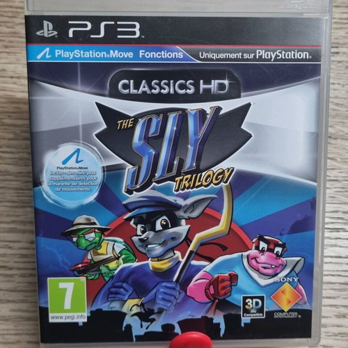 The Sly Trilogy game for PS3 like new, collectible