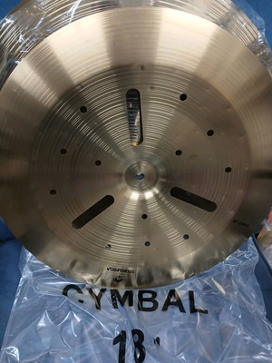 China 18" Turkey cymbal new with bonus 12" splash cymbal