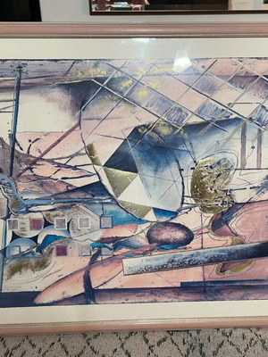 Frame used with dimensions 1.05W x 0.75H