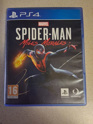 Spiderman Miles Morales PS4 game