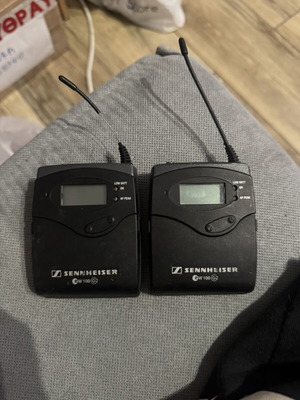 Sennheiser EW 100 G2 transmitter receiver pack used, 786-822 MHz