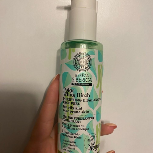 Bereza Siberica peeling gel used 145ml for deep cleansing