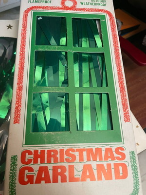 Vintage βροχή για το χριστουγεννιάτικο δέντρο καινούργιο