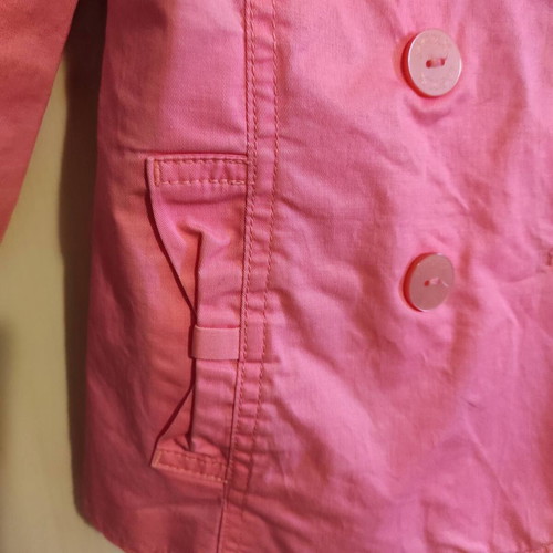 Mexx Fashion Girls' Pink Short Cotton Coat like new