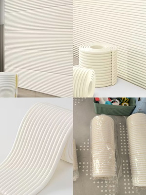 3D Foam Wall Protectors, 3 Packs, New