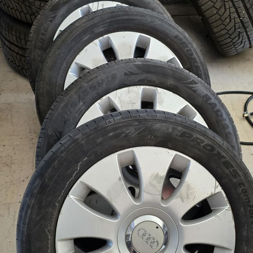 Audi alloy wheels with Toyo Tires Proxes Comfort used 16 inch 5x112