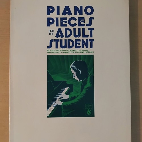 Piano Pieces for the Adult Student sheet music like new, English