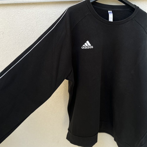 Adidas sweatshirt, black and white, XL