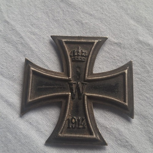 Genuine Iron Cross 2nd Class World War I