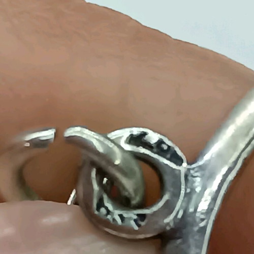 Gemini pendant used with 925 silver chain