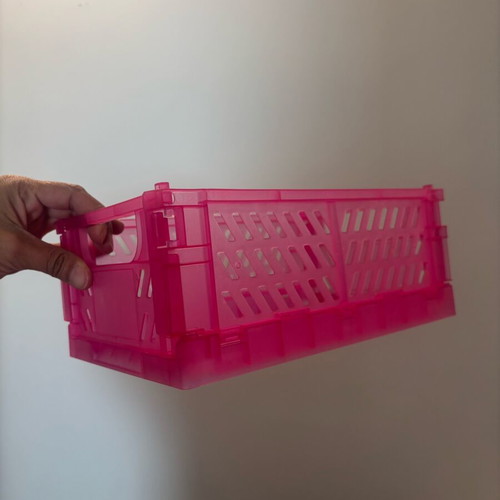 Storage box pink, like new