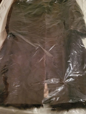 Genuine brown fur coat like new