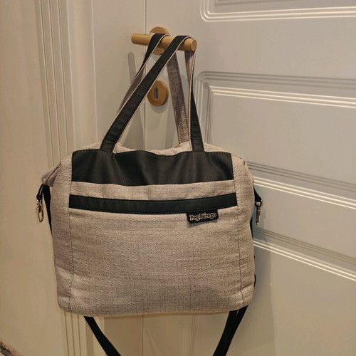Peg Perego Borsa baby changing bag like new, Luxe Ecru