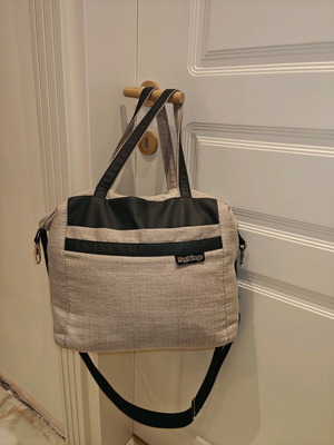 Peg Perego Borsa baby changing bag like new, Luxe Ecru