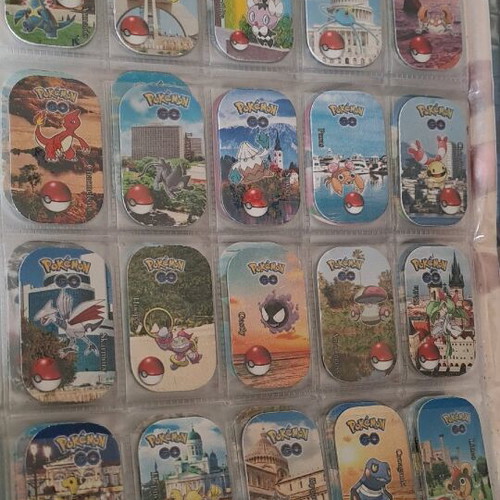 Pokemon Go 110 authentic metal tags like new