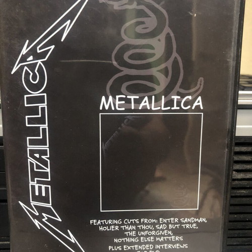 Metallica Classic Albums The Black Album DVD used, metal documentary