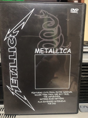 Metallica Classic Albums The Black Album DVD used, metal documentary