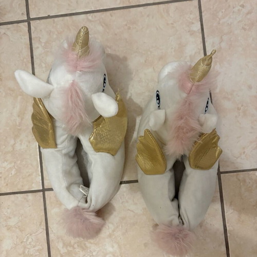 Unicorn kids slippers size 36 like new