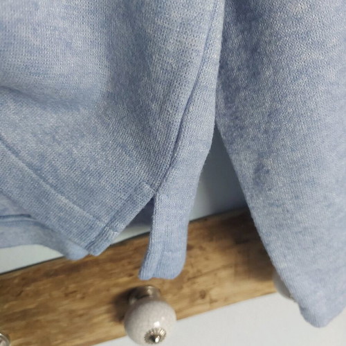Stradivarius women's polo like new, blue, size S