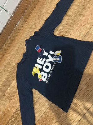Thin long-sleeve shirt used, 12 to 18 months