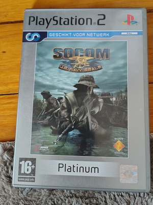 Socom US Navy Seals PlayStation 2 game like new with manual