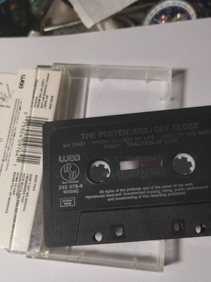 The Pretenders - Get Close 1986 Cassette Tape Κασέτα Εισαγωγής Dolby HX-pro B-NR